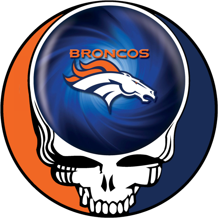 Denver Broncos skull logo DIY iron on transfer (heat transfer)...